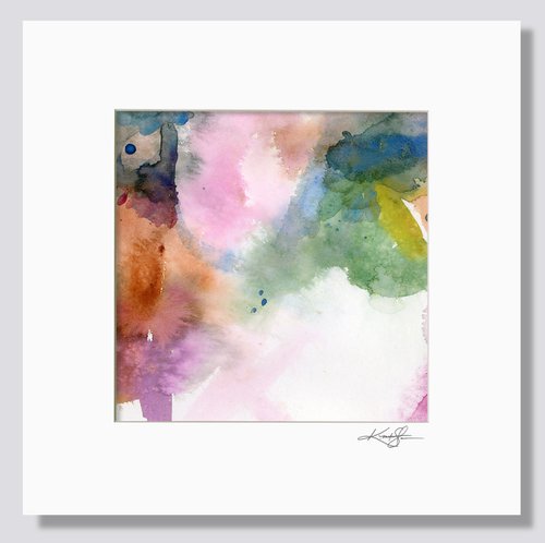 Autumn Poetry 4 - Abstract Zen Painting by Kathy Morton Stanion by Kathy Morton Stanion