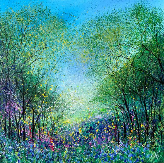 Bluebells and Daffodils