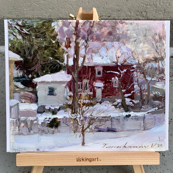 Winter etude. Chocolate House