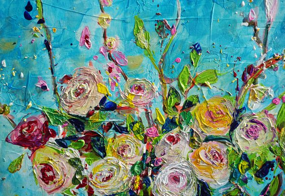 Summer Bouquet 21 30x24in (~76x60cm)