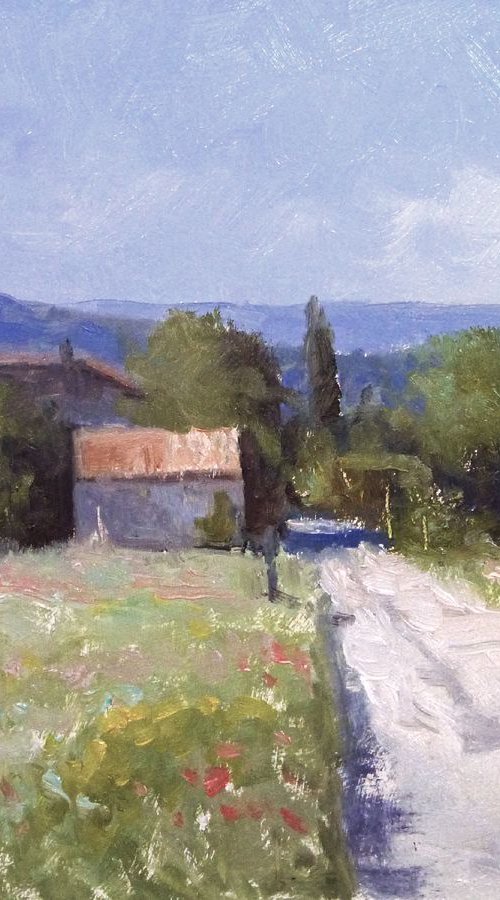 Path in the Luberon by Pascal Giroud