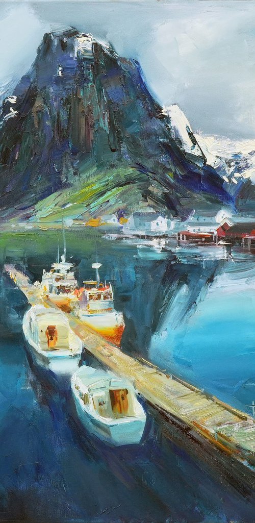 Lofoten islands by Sergei Chernyakovsky