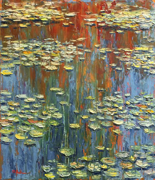 Impression. Water lilies 7 by Oleh Rak