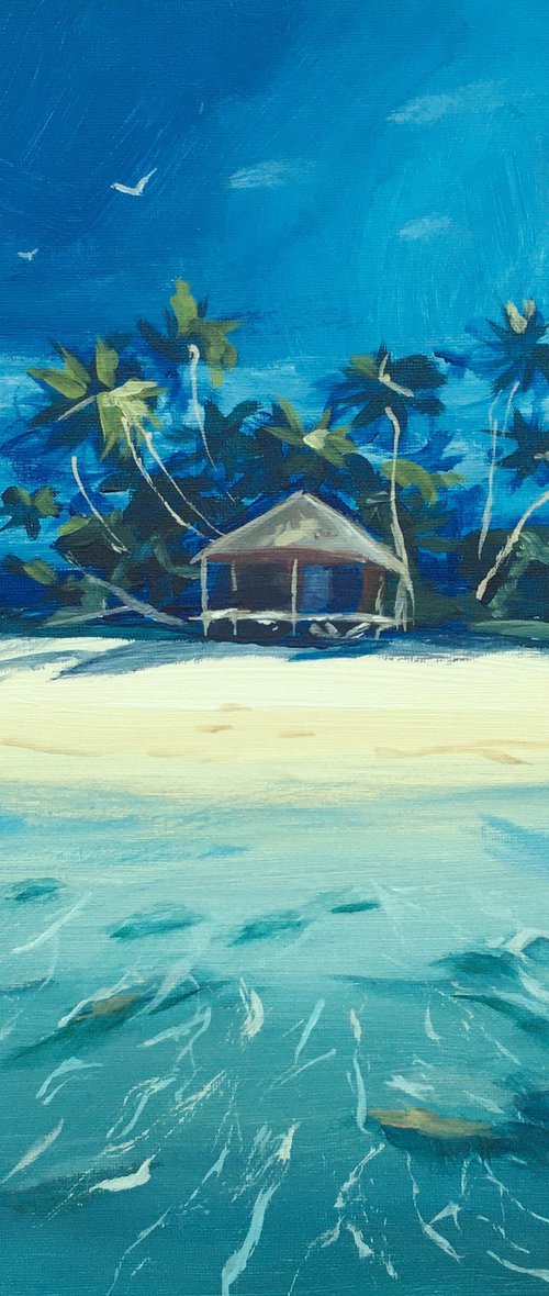 Tropical island by Elena Sokolova