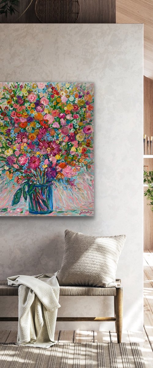 "Flower garden" by Julia Borg