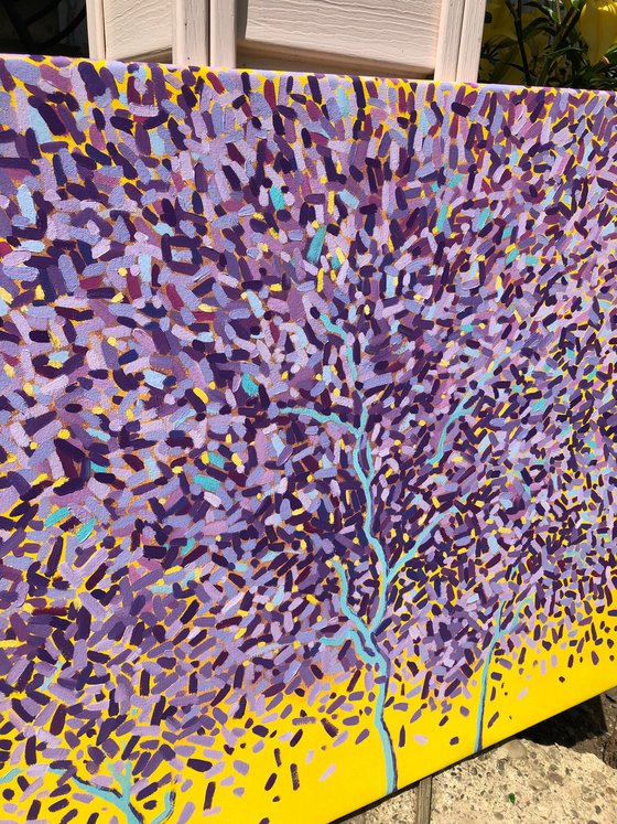 Purple tree