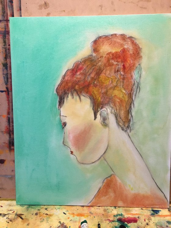 Study of a woman portrait VIII