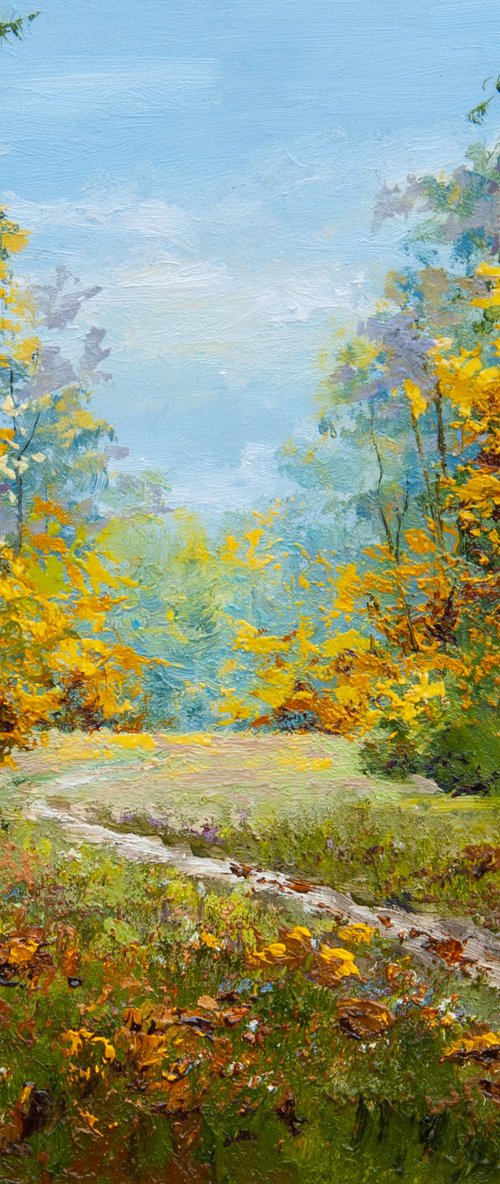 Autumn forest. by Tetiana Vysochynska