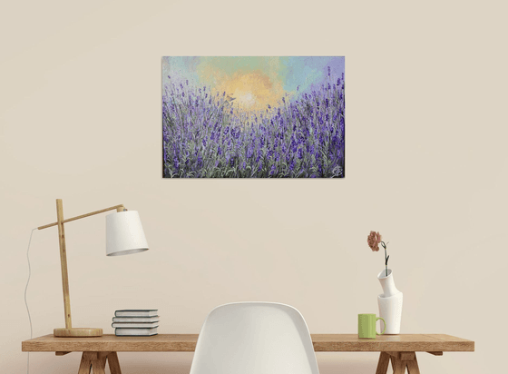 Lavender Morning