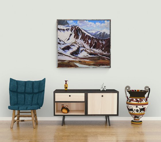 Spring in the mountains