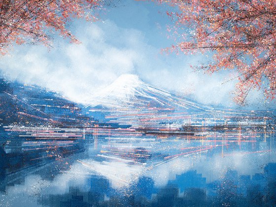 Japan - Mount Fuji In Spring