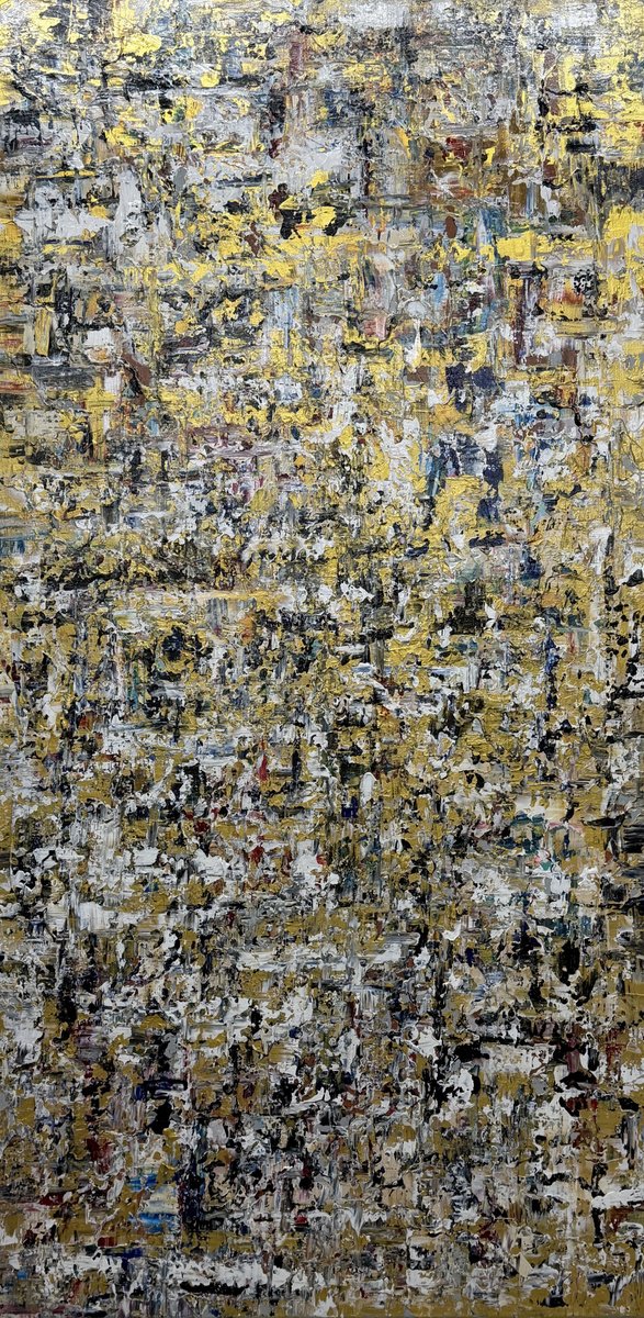 Fragments Of Gold By Andre Brauer, 28 X 55, Artwork For Sale On Artfinder