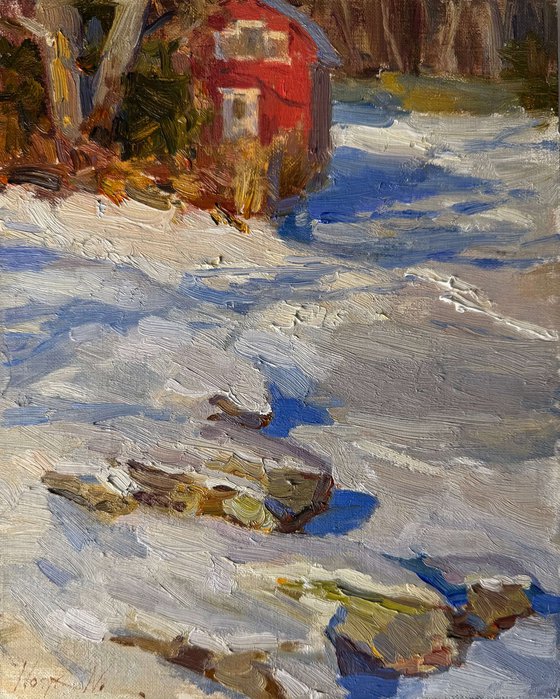 Cold Day near Weir Farm