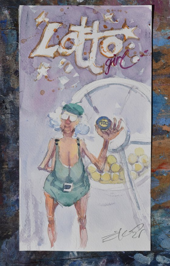 Lottery girl