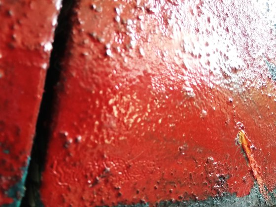 "The moon" polyptych