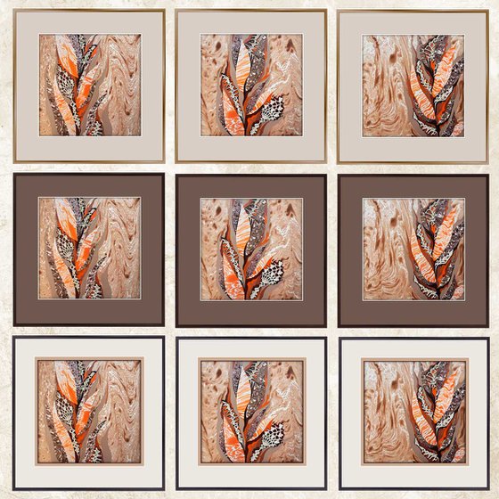 Set of 3 «Cozy Oasis»