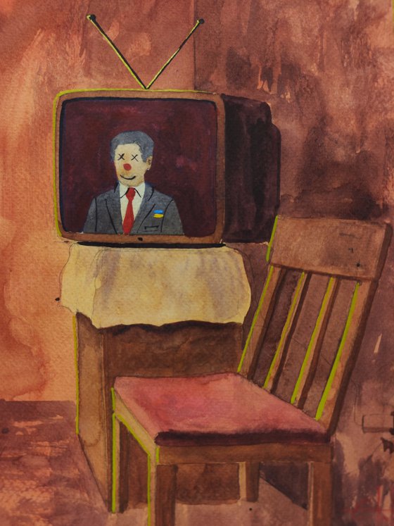 Christmas tree in Ukraine