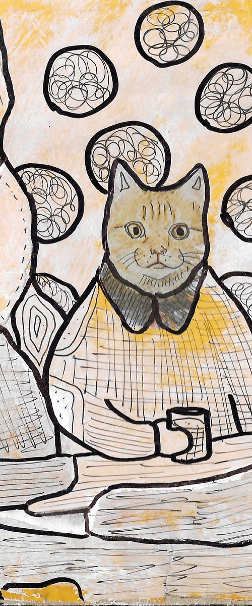 Aristocratic cat #8 by Pavel Kuragin