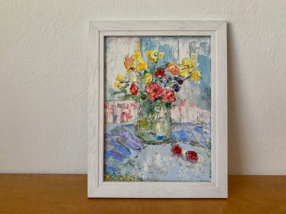 Still life with flowers