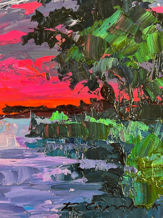 Evening Over the River