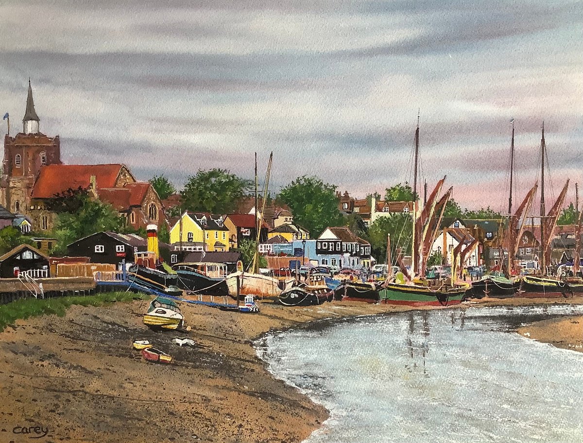 Maldon, End of the day. by Darren Carey