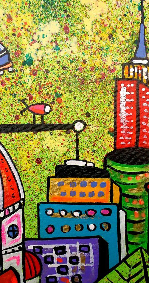 Florence Space City by Maria Luisa  Azzini