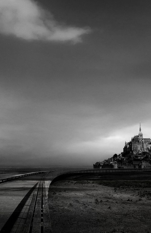 Le Mont Saint Michel by Philippe berthier