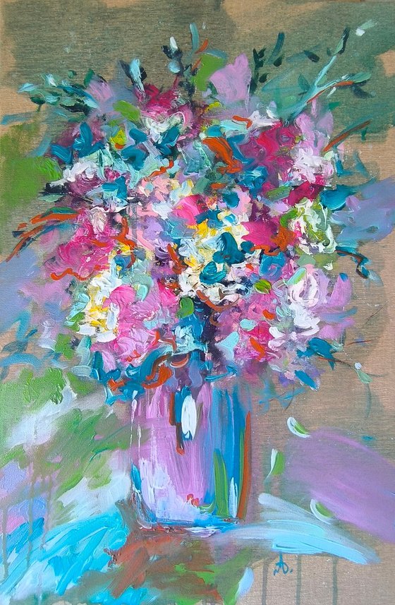 Flowers in a vase