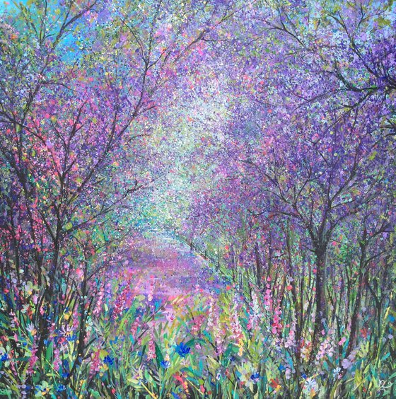 Lilac Woodland