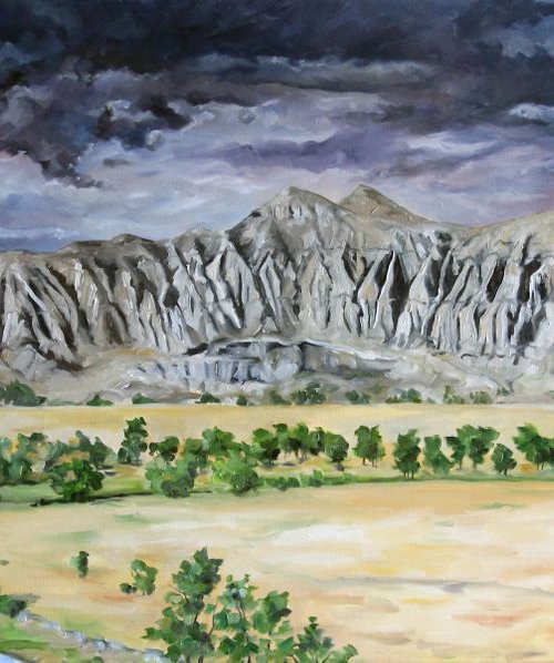 Landscape - Storm Over Logging Camp Ranch by Katrina Case