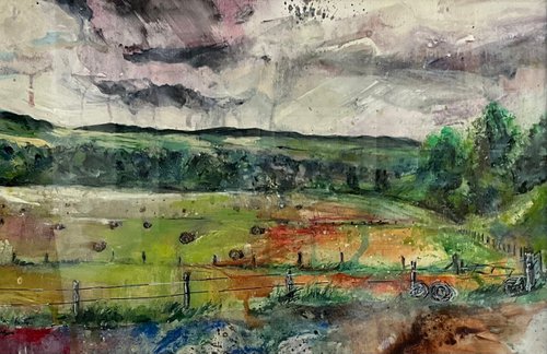 Pitlochry field by Claire Williamson