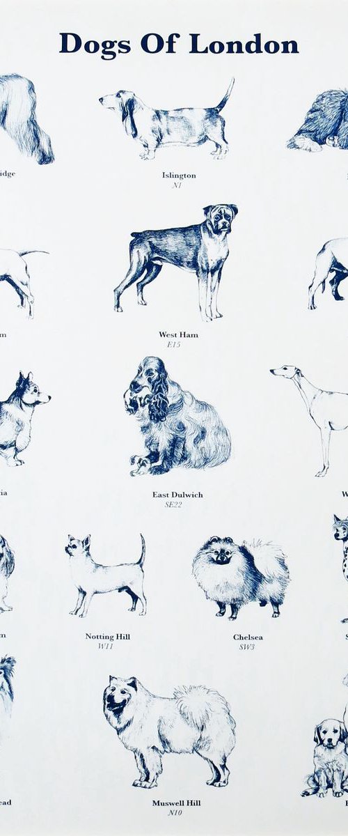 Dogs of London by Anna Walsh