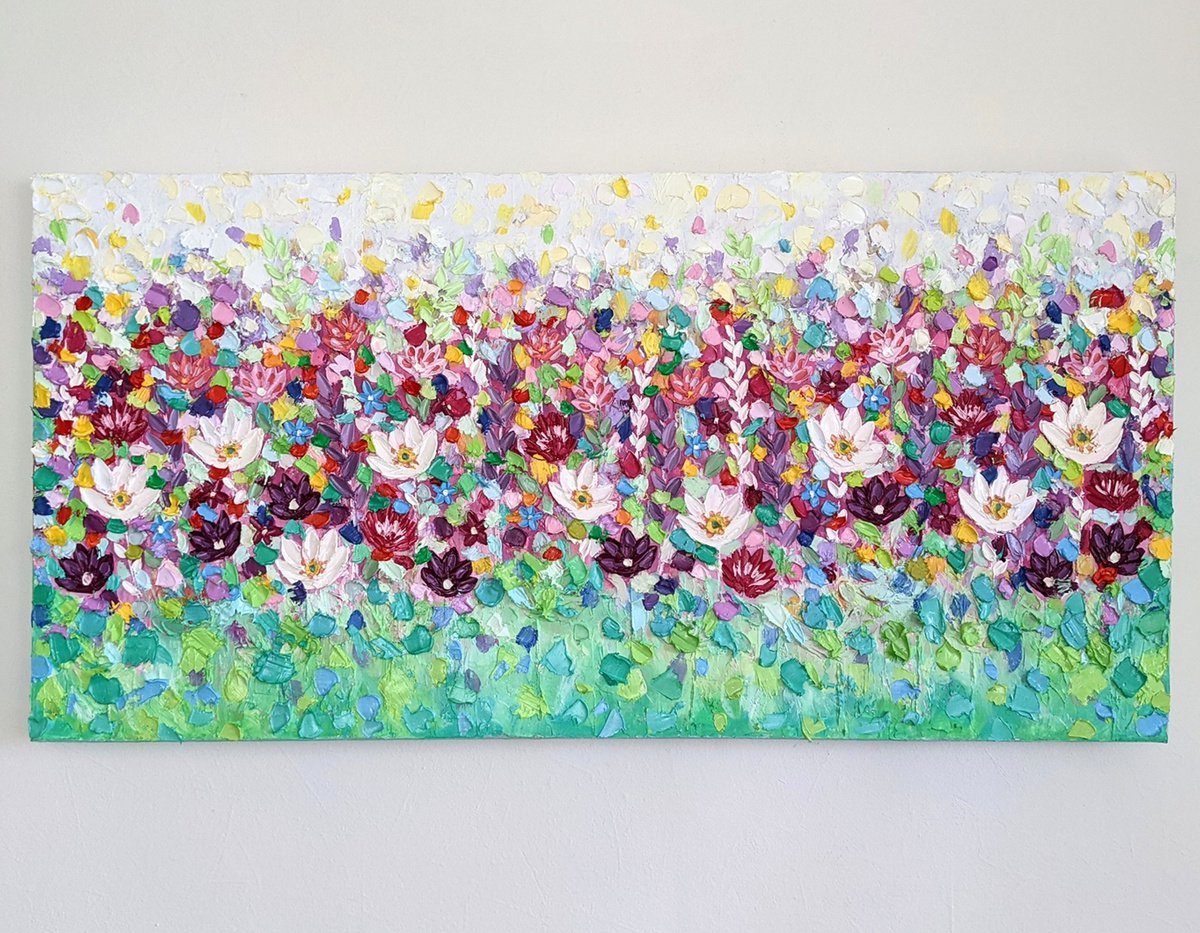 Rainbow meadow by Paige Castile