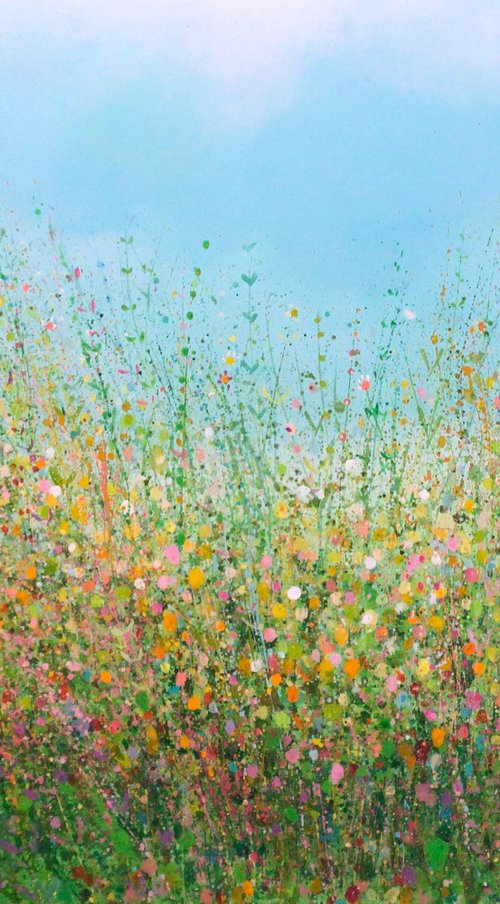 Spring Flowers, Spring Meadow by Sandy Dooley
