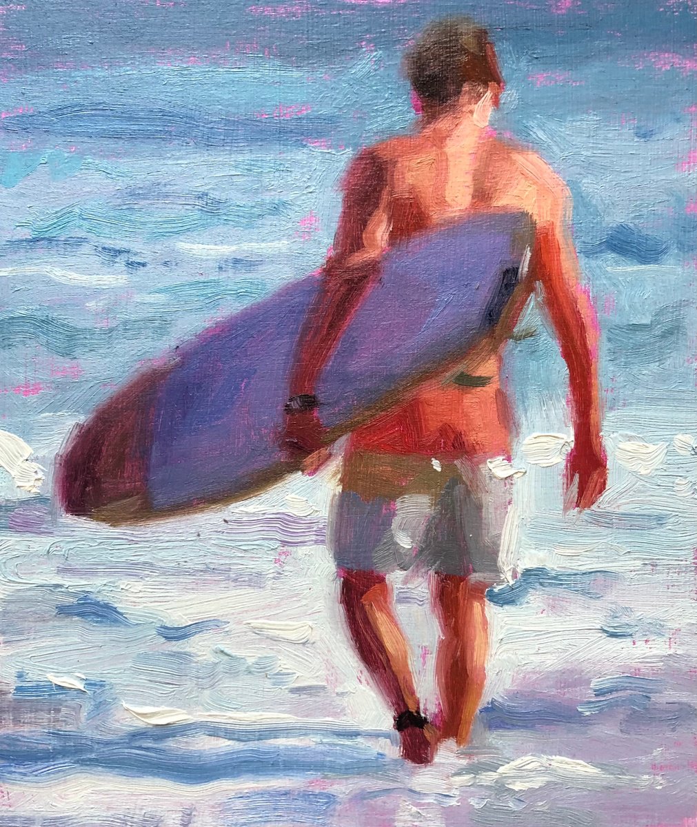 Late Summer Surf by Peter Keegan