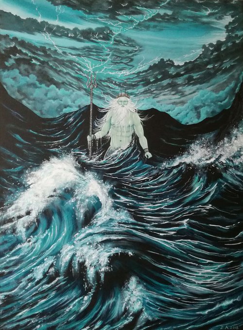 Neptune Rising. by Zoe Adams