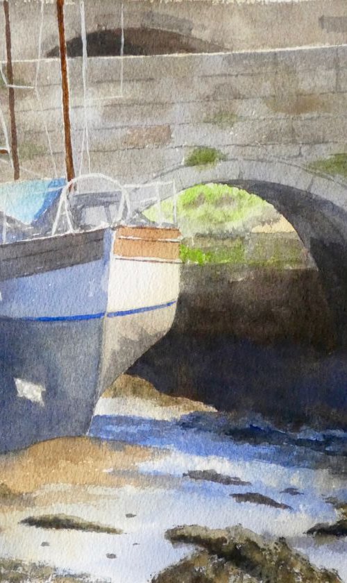 Boat, Whitby Harbour by Colin Wadsworth
