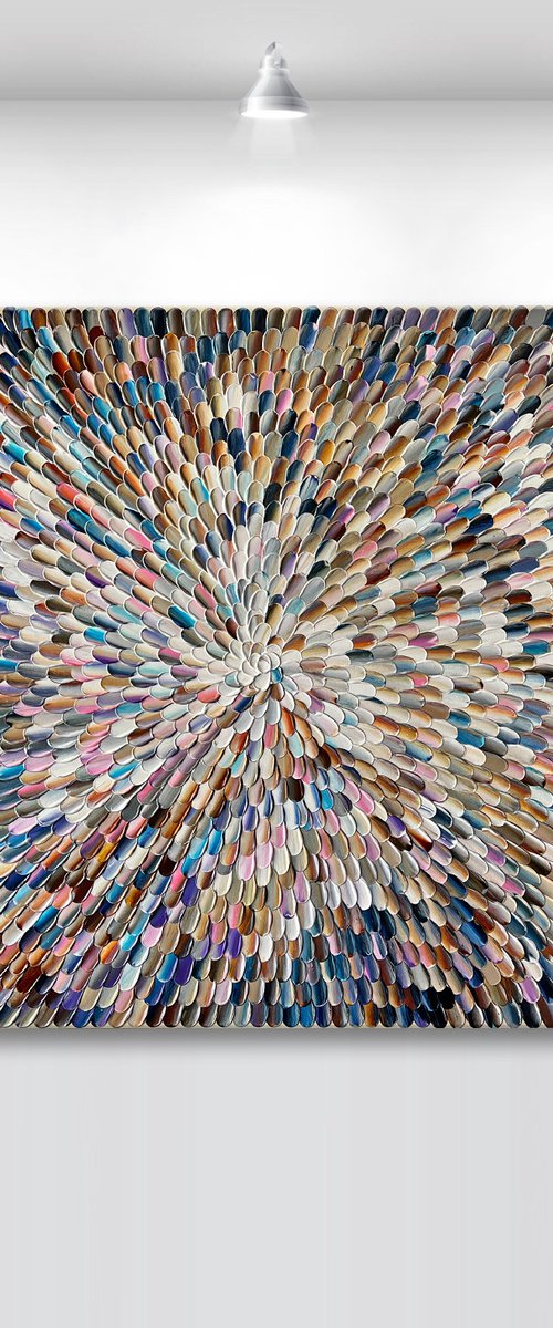 ‘Earthed' - 65x40" by Tatiana Georgieva