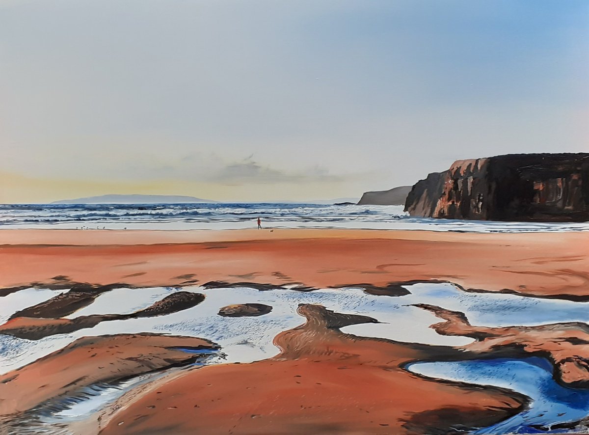 Cliffs and Distant Horizon by Cathal Gallagher