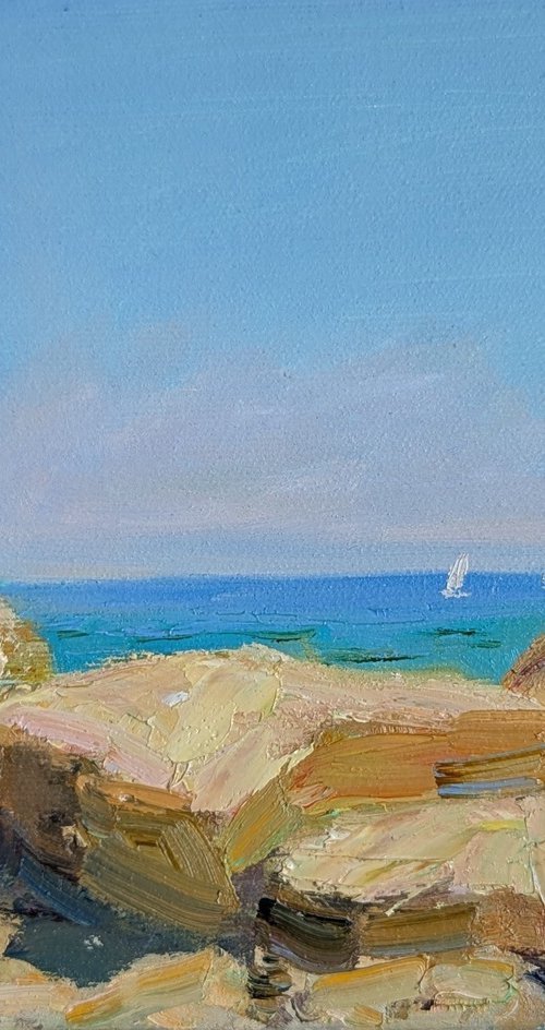 Sailboats by Olga Samar