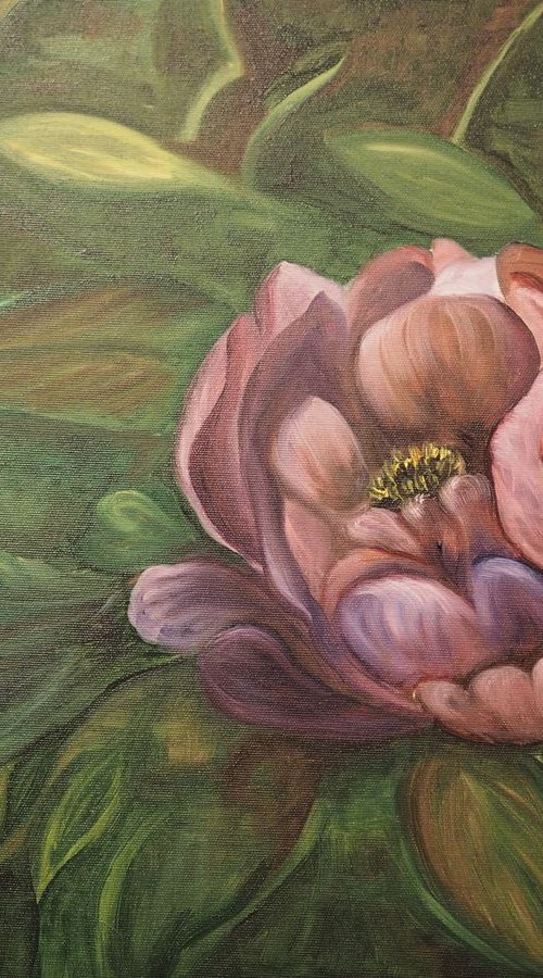 Birthday Peony by Timea  Valsami