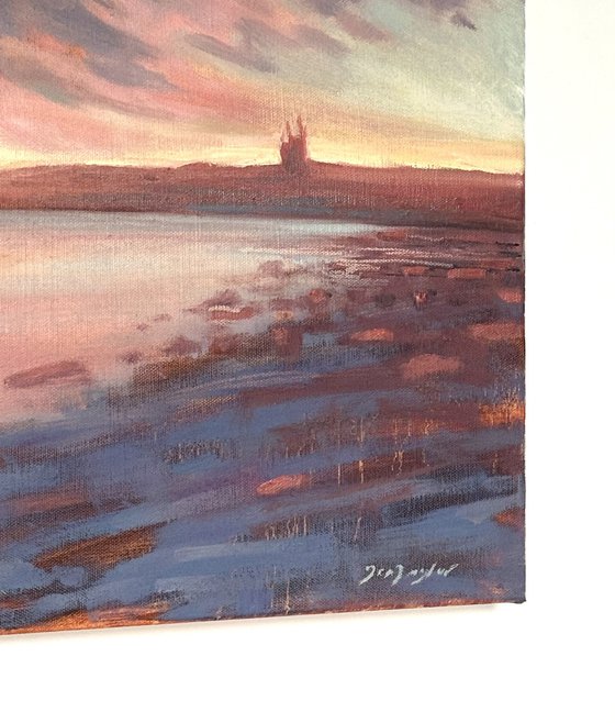 Dunstanburgh Afterglow