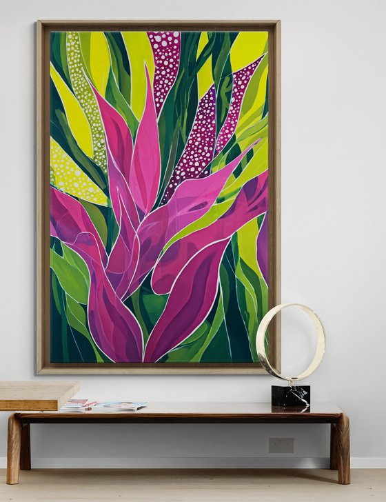 Tropical Leaves Dance #6