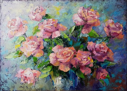 Bouquet of roses by Anastasia Kozorez