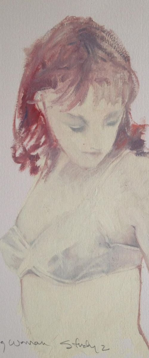 Young Woman Study 2 by David Kofton