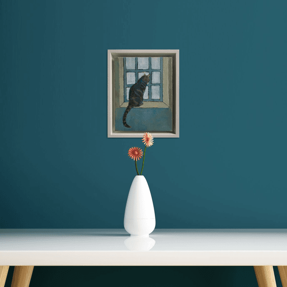 Cat in Window (Mylo)