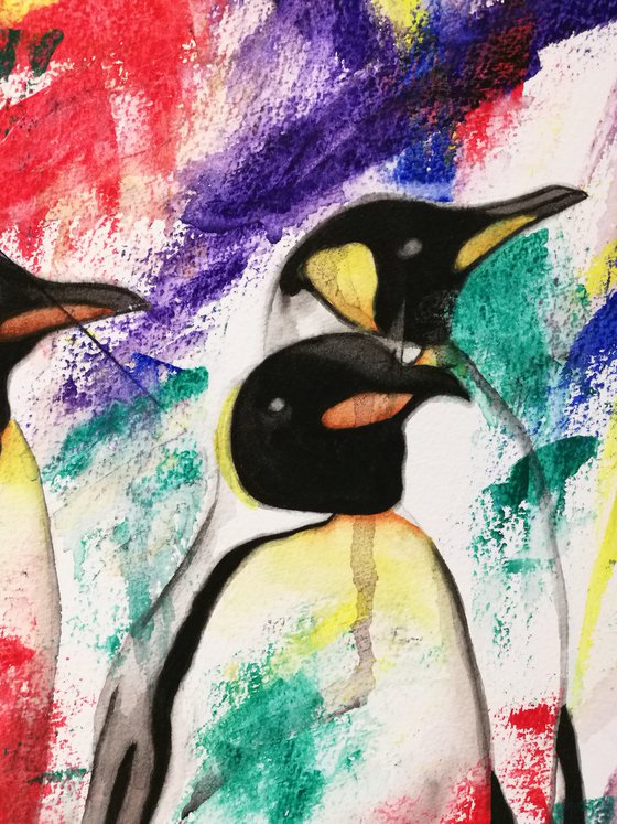 Four Penguins. Free Shipping
