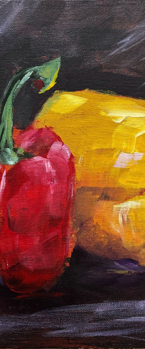 The Bell Peppers by Dmitry Fedorov