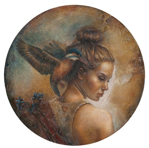 Kingfisher by Aliona Gordon