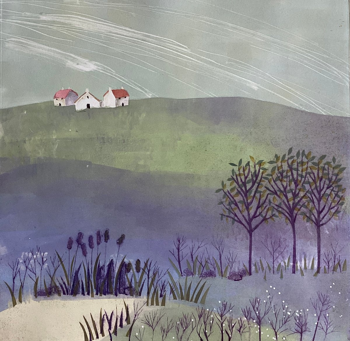 Impressionistic Landscape Limited Edition Print By Jay Seabrook, 16 X 16, What